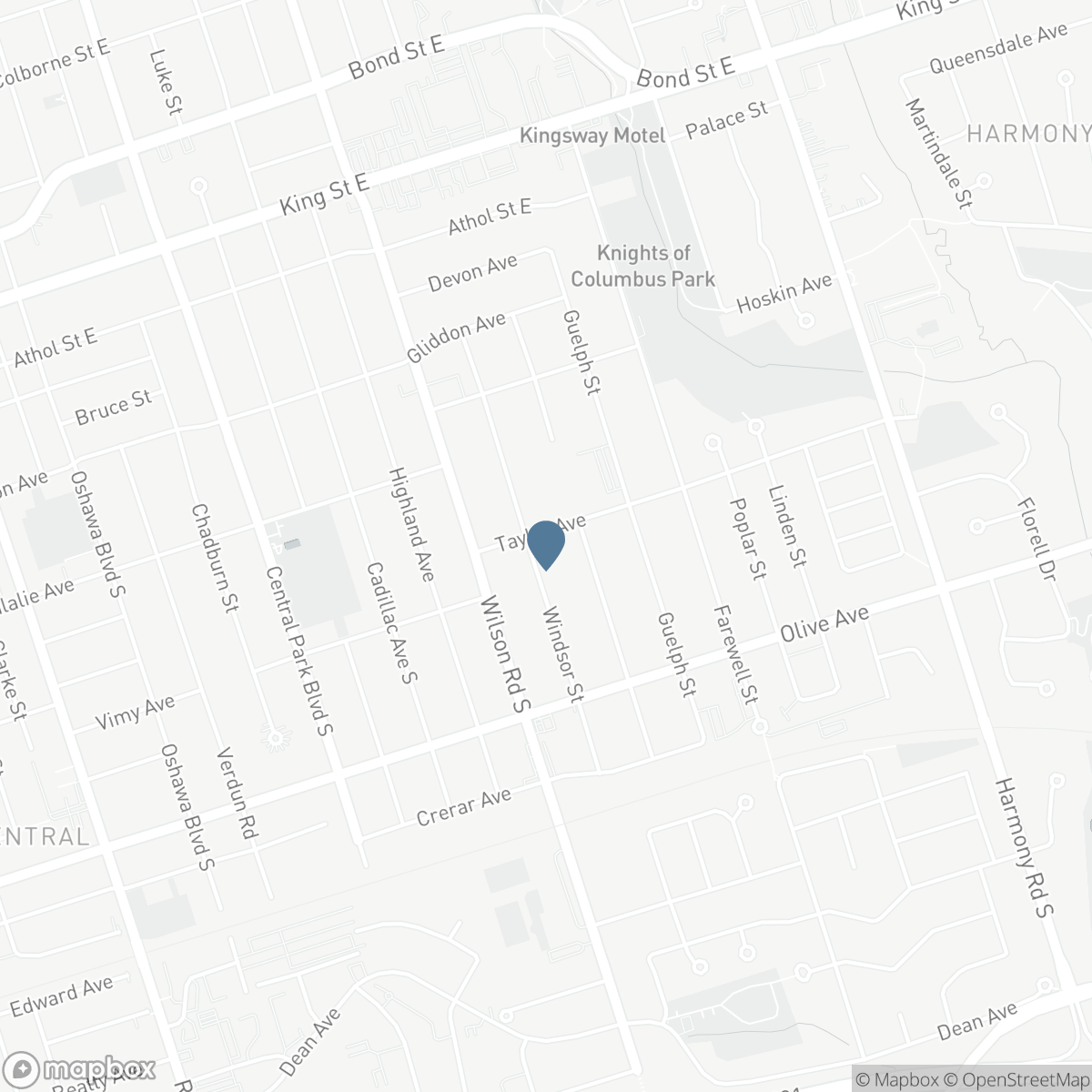 245 WINDSOR STREET, Oshawa, Ontario L1H 6G5